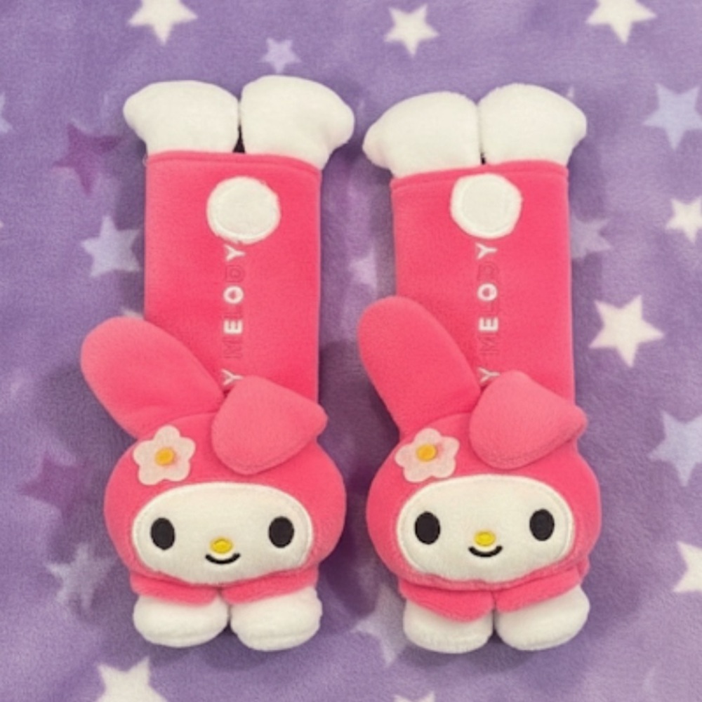 My Melody Seatbelt Covers Set